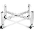 Adjustable Fire Pit Rolling Stand 15‑26.1 Inch