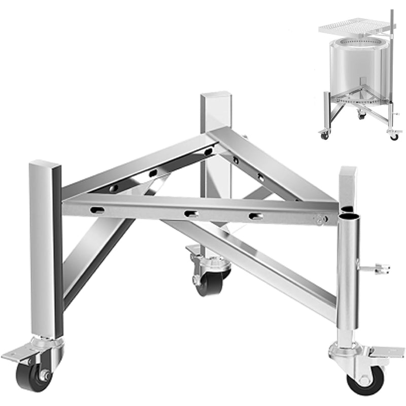 Stainless Steel Fire Pit Stand 15‑27 Inch