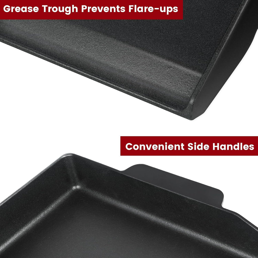 23"×16" Universal Cast Iron Griddle