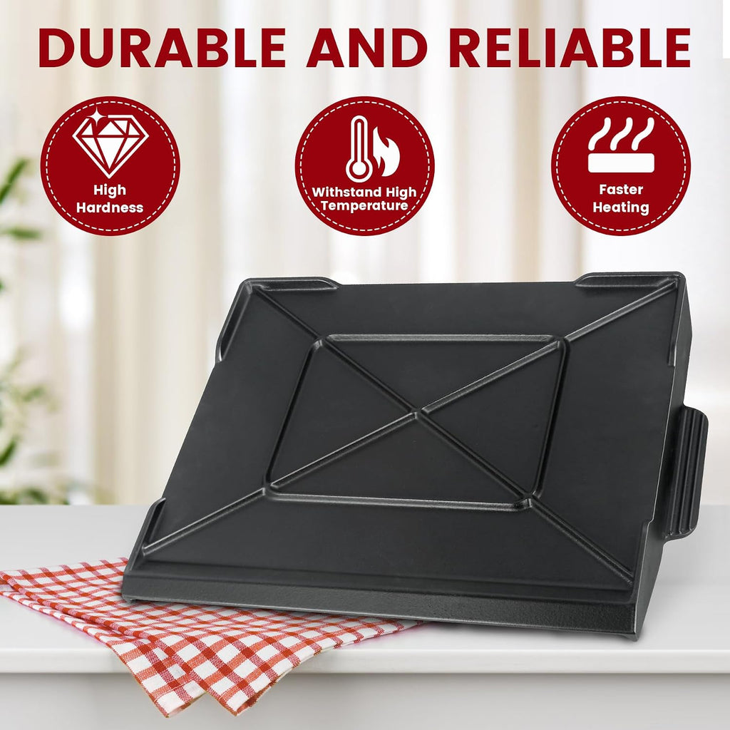 23"×16" Universal Cast Iron Griddle