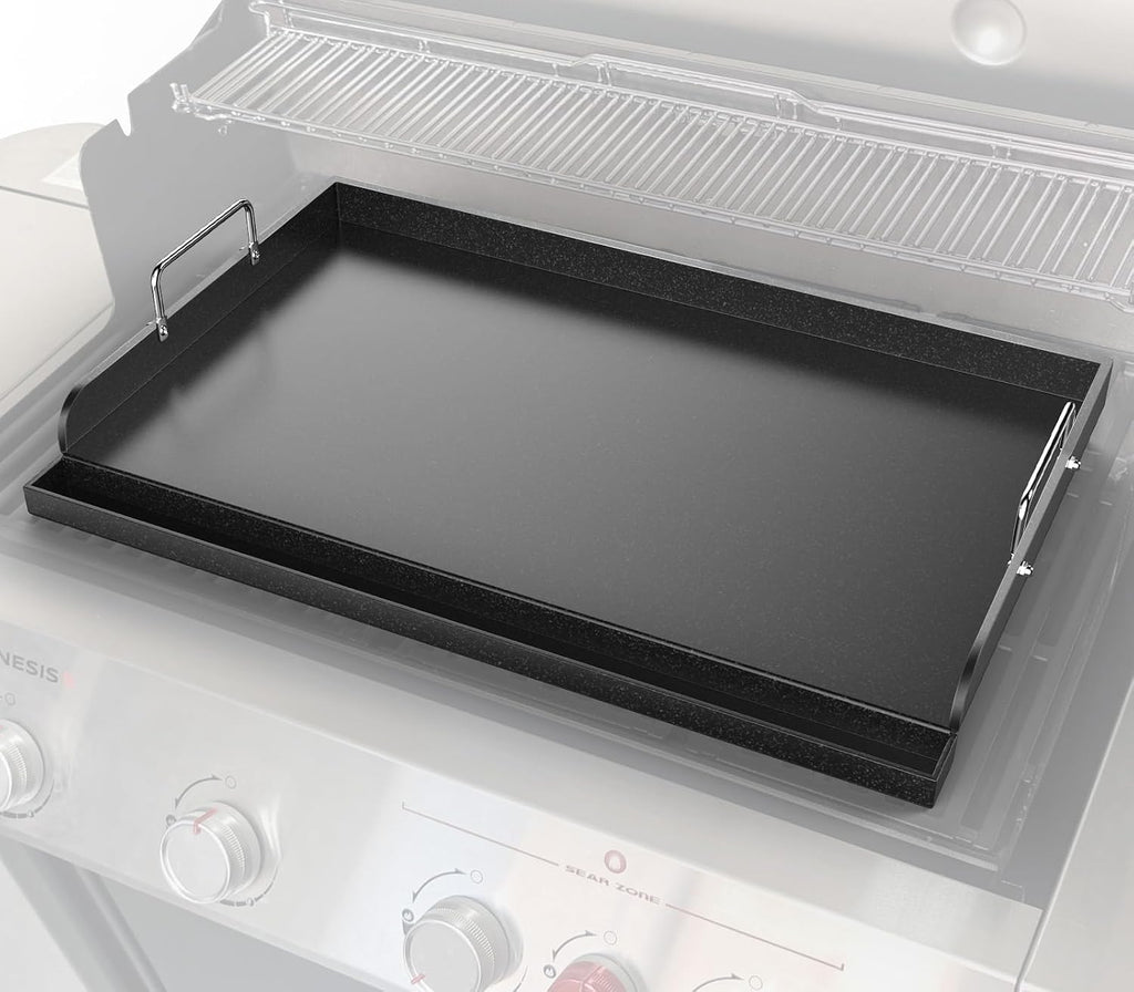 25×16‑Inch Pre‑Seasoned Cast Iron Flat Top Griddle