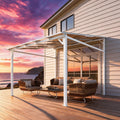 10×10FT Hardtop Wall‑Mounted Lean‑to Gazebo