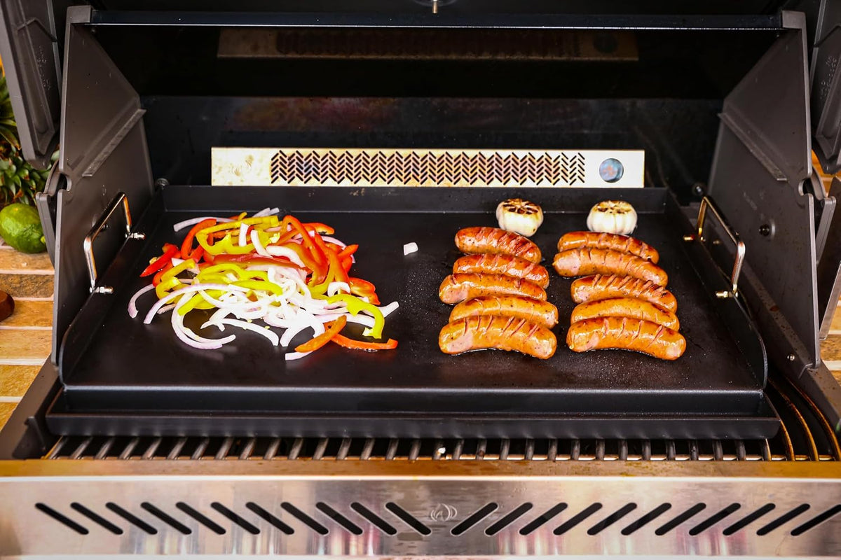 25×16‑Inch Pre‑Seasoned Cast Iron Flat Top Griddle