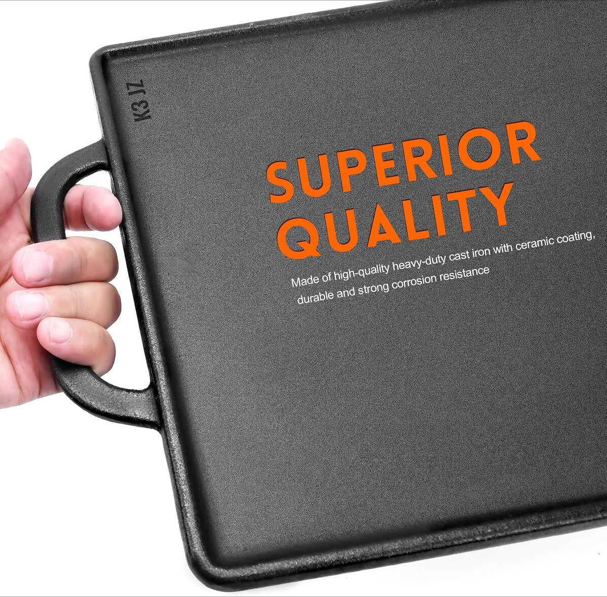 Cast Iron Reversible Griddle