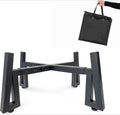 Stainless Steel Adjustable Fire Pit Stand 15‑27"
